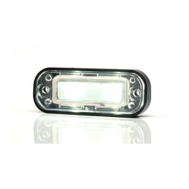 PIASTRA DA INCASSO A 2 LED